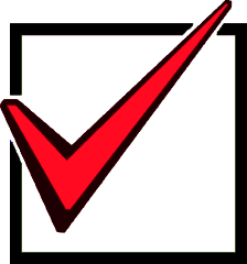 big checkmark